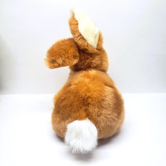 Vintage Gund Bunny Rabbit Plush SOFT Easter Stuffed Animal Brown 36327 9.5" - Picture 3 of 8